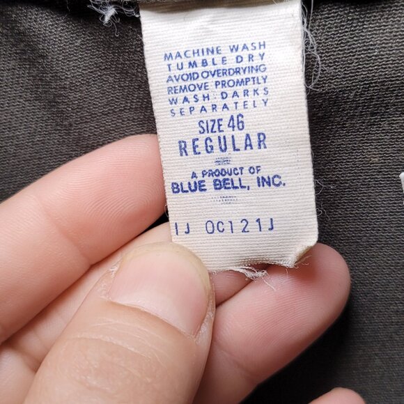 Vintage Carhartt Style Utility Coveralls Made in USA Men's XL - Picture 12 of 13